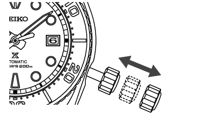 Top 60+ imagen how to set date on seiko watch