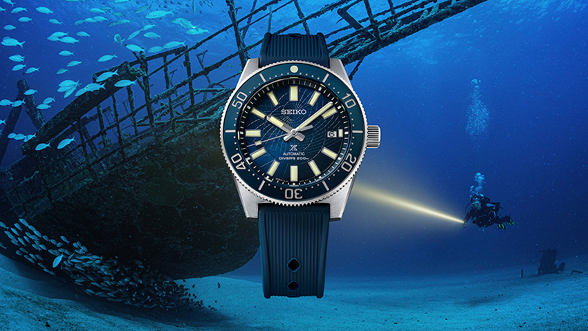 Seiko blue divers watch new arrivals