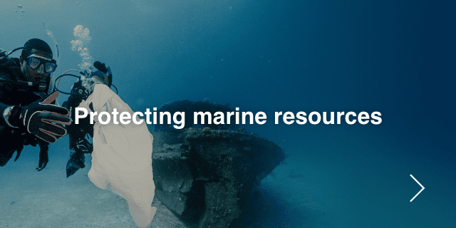 Beschermen van mariene hulpbronnen
