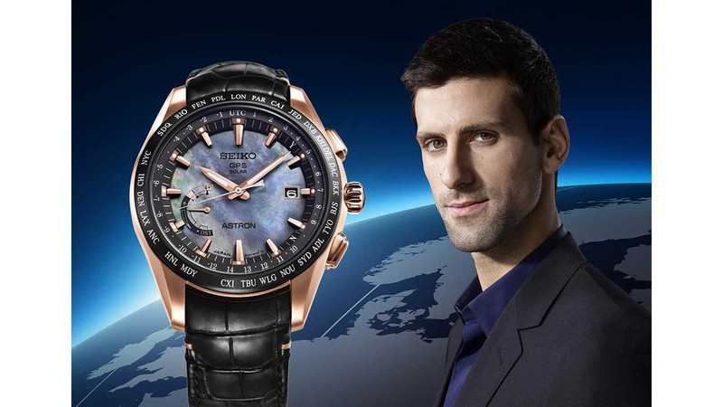 Seiko Astron GPS Solar World Time. The Novak Djokovic Limited Edition. Seiko Watch Corporation