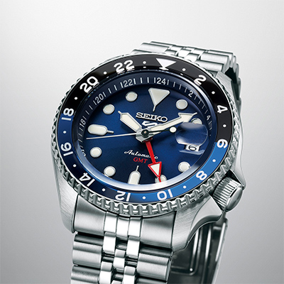 Seiko gmt watch automatic on sale