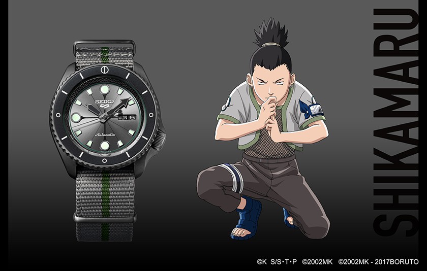 Seiko 5 Sports trifft auf NARUTO BORUTO SEIKO WATCHES