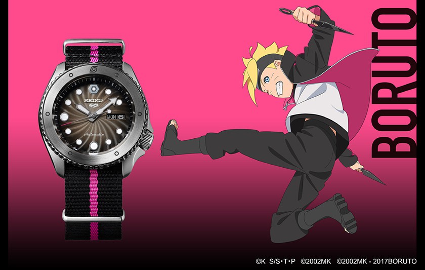 Seiko 5 Sports trifft auf NARUTO BORUTO SEIKO WATCHES