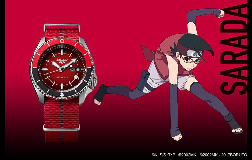 Seiko 5 Sports trifft auf NARUTO BORUTO SEIKO WATCHES