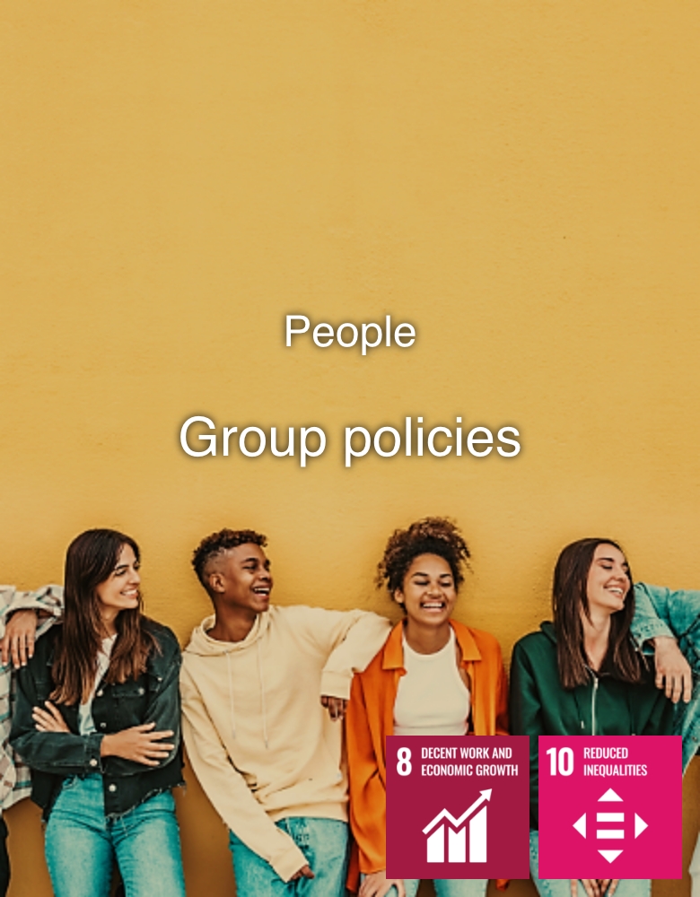 Le persone Le politiche del Gruppo
