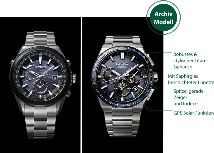 2012 Seiko Astron 7X Series Model / 2022 Seiko Astron 5X Series Model