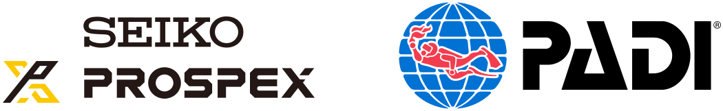 Logo of SEIKO PROSPEX & PADI®