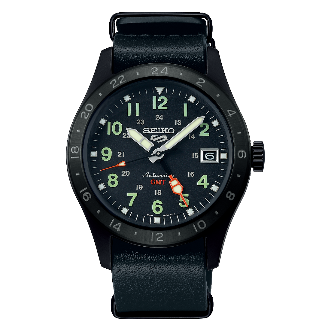 Compra Nuevo Reloj seiko 5 GMT SSK001K1 Negro Automático