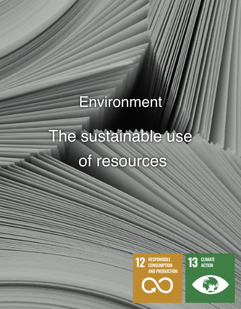 Medio Ambiente Uso sostenible de los recursos