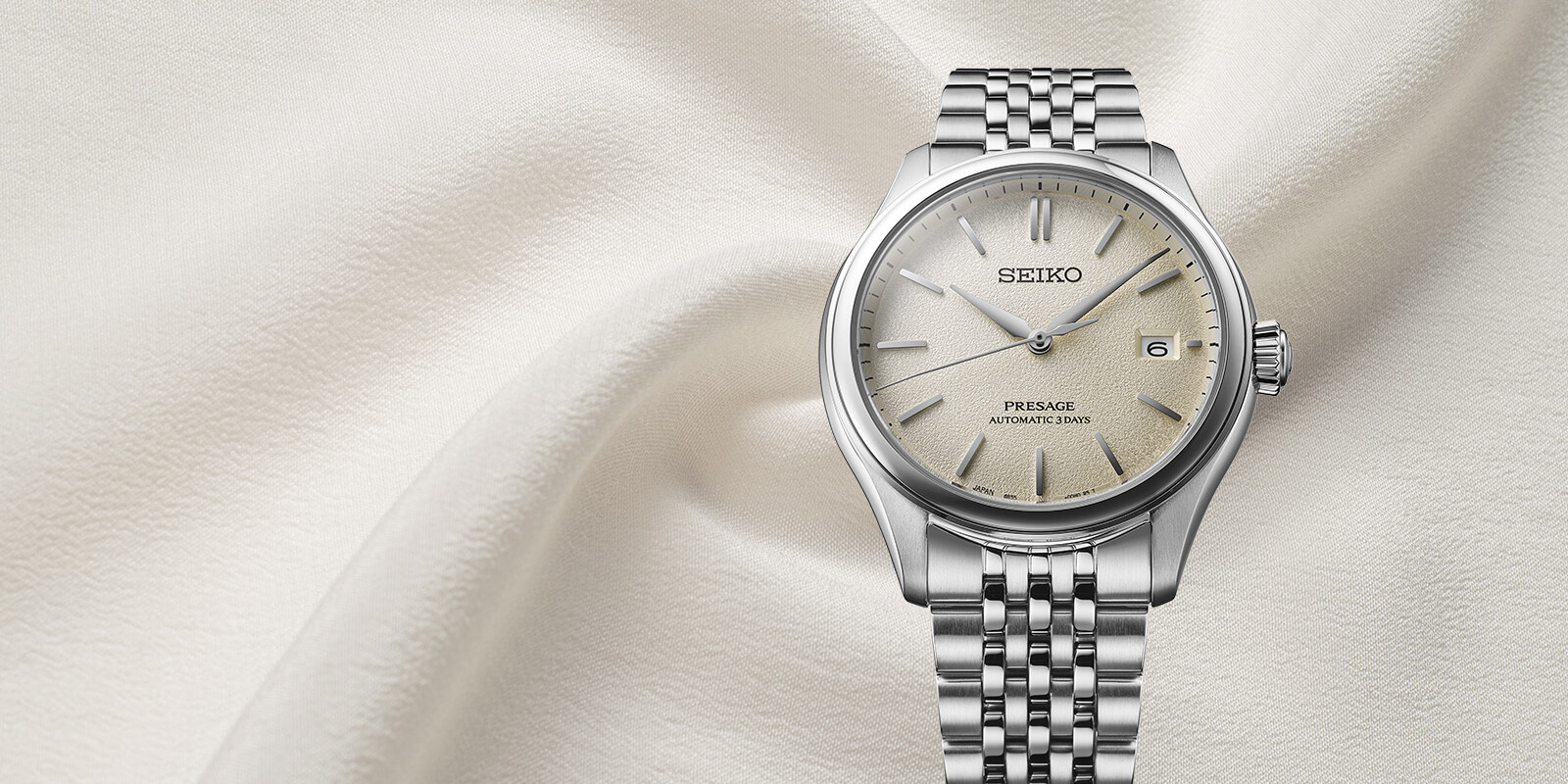 Seiko Presage Classic Series Date Display