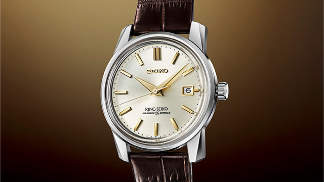 From 1965 to today. The heritage of King Seiko lives on. SEIKO