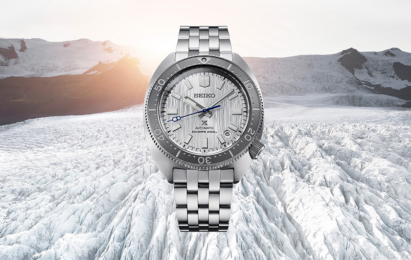 A new Prospex diver's watch inspired by the polar landscape 
