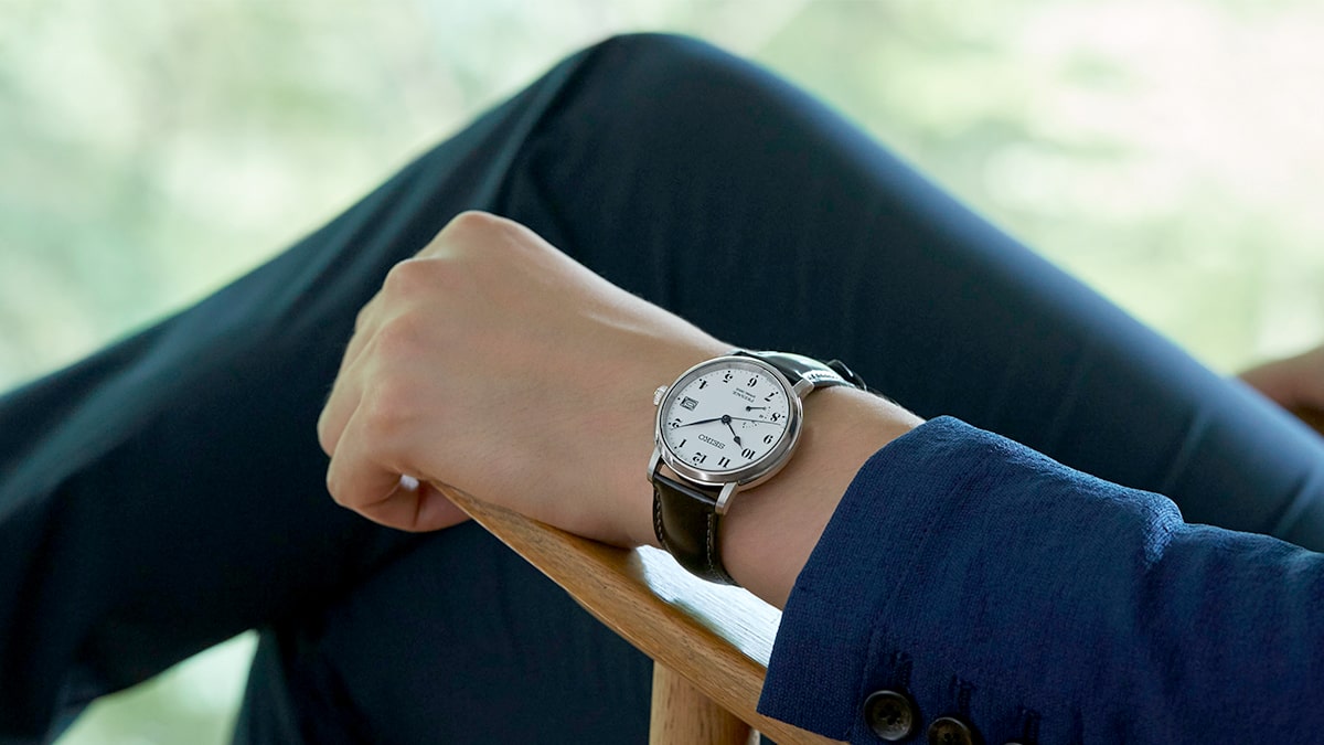 SEIKO プレザージュ 琺瑯ダイヤル 渡辺力デザイン - 腕時計