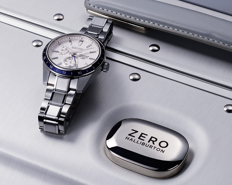 SEIKO PRESAGE Sharp Edged Series ZERO HALLIBURTON Limited Edition ...