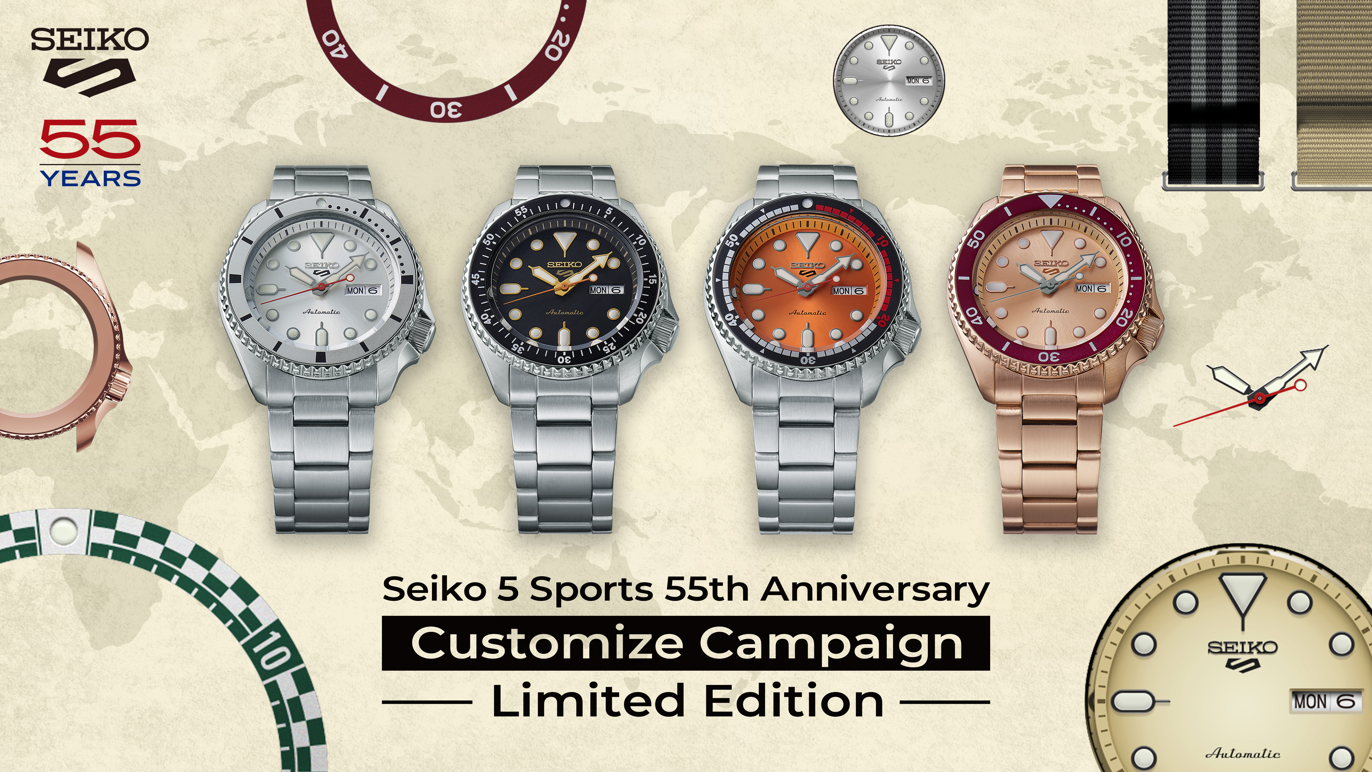 Seiko 5Sports VISSELKOBE Limited Edition - 時計