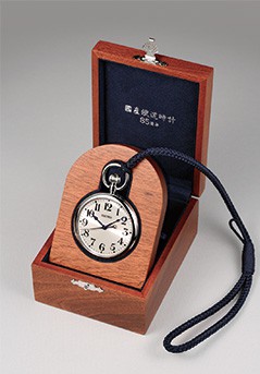 【ほぼ未使用・カバー付き】鉄道時計　懐中時計