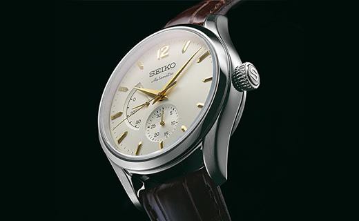 機械式ウオッチブランド＜セイコー プレザージュ＞より、セイコー創業135周年を記念して国産初の自動巻腕時計「オートマチック」をリデザインした1