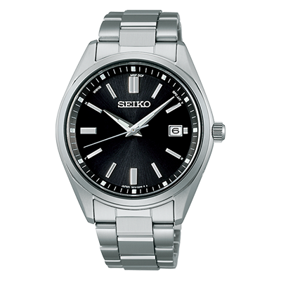 536【美品】SEIKO セイコー時計 レディース腕時計 スクエア ブラック 