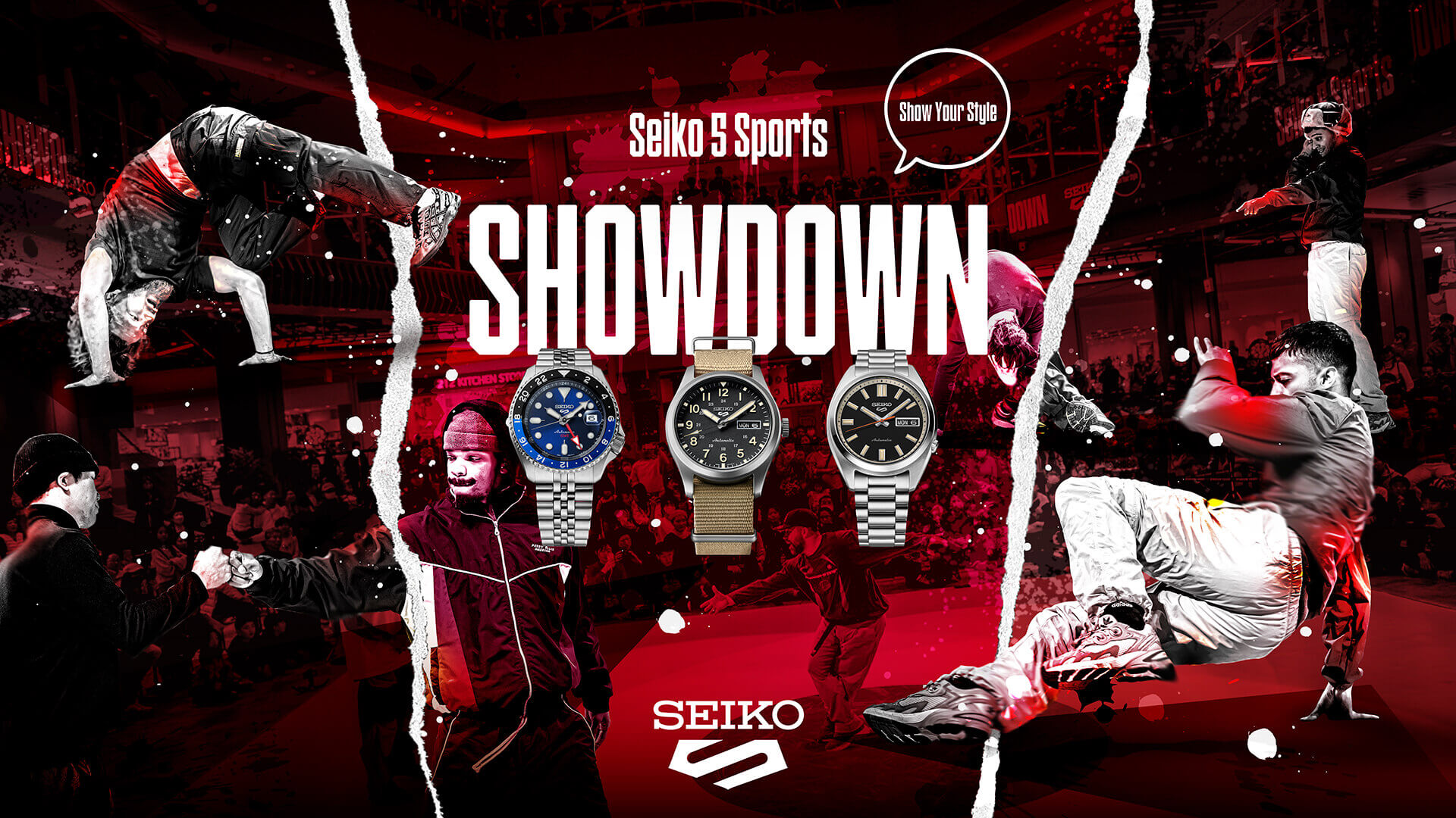 Seiko 5 Sports SHOWDOWN