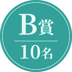 B賞10名