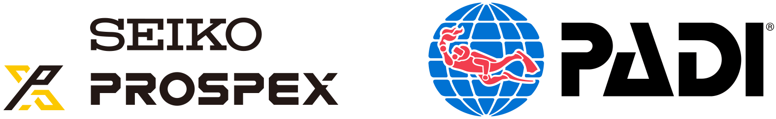 Logo of SEIKO PROSPEX & PADI®