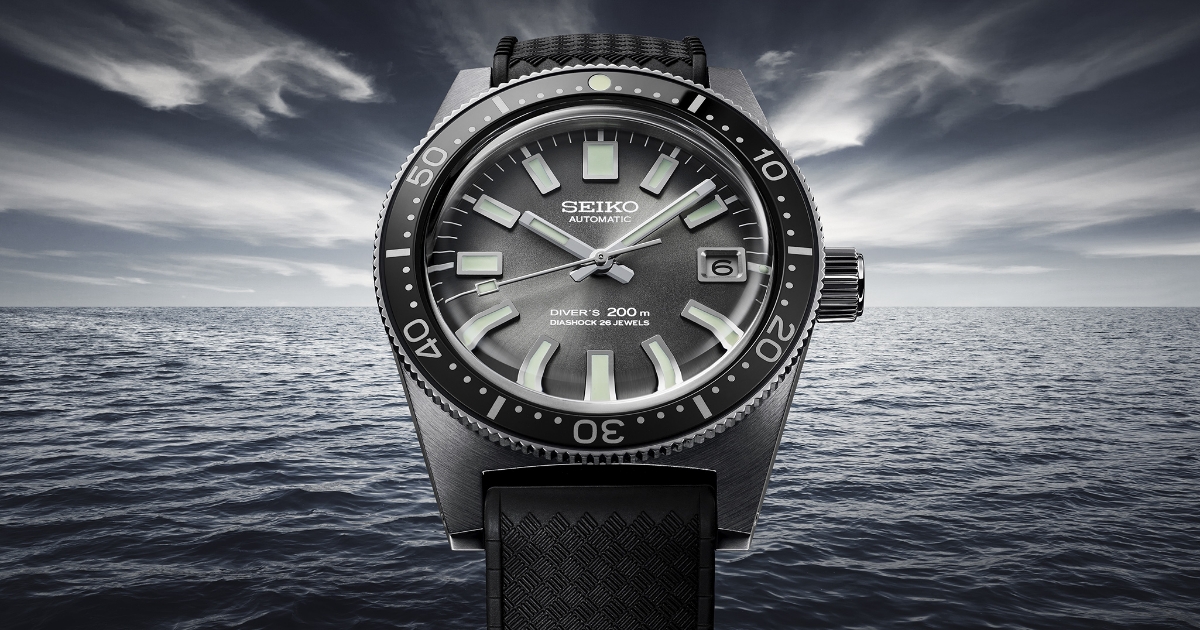 Powered by a new slimline movement a new re creation of Seiko s