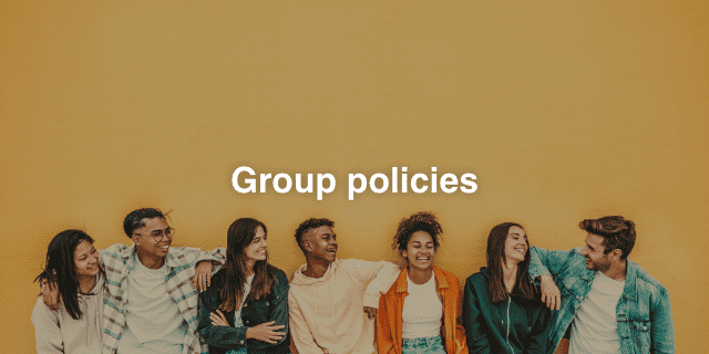 Políticas do Grupo