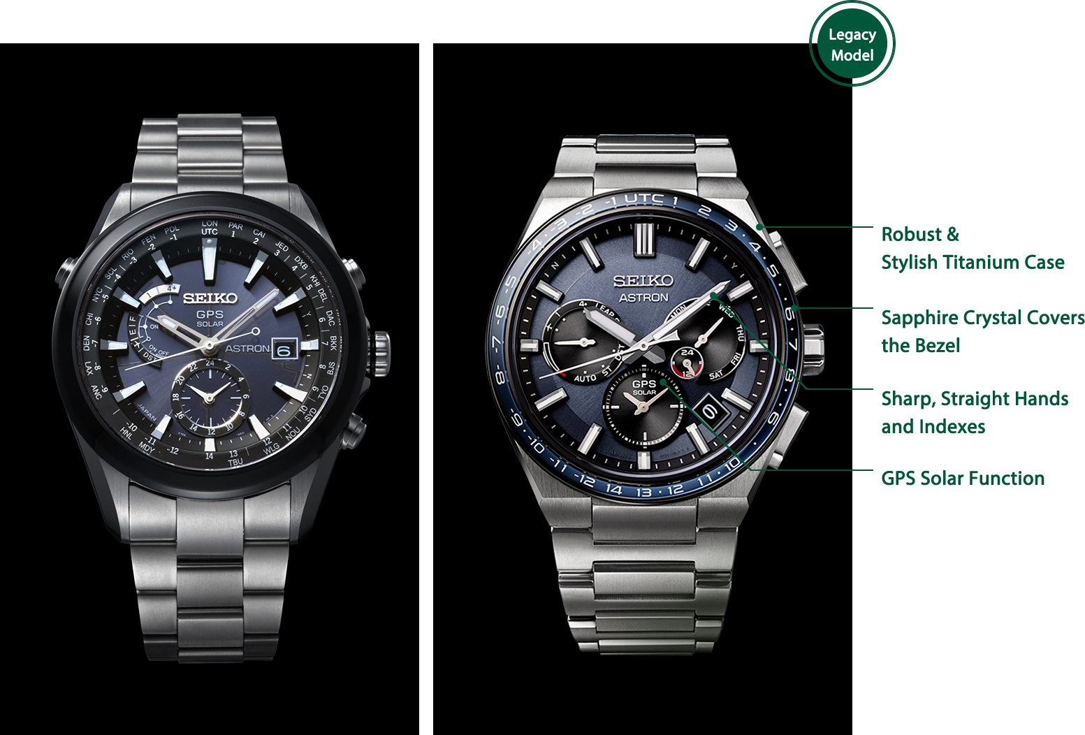 2012 Seiko Astron 7X Series Model / 2022 Seiko Astron 5X Series Model