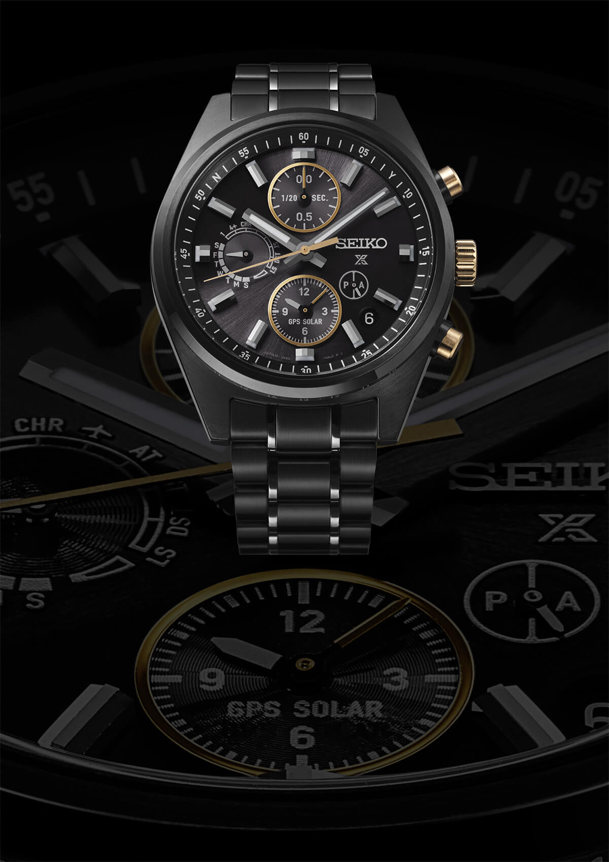 Seiko Brand 100th Anniversary <Seiko Prospex> SPEEDTIMER GPS Solar Dual-Time Chronograph Limited Edition