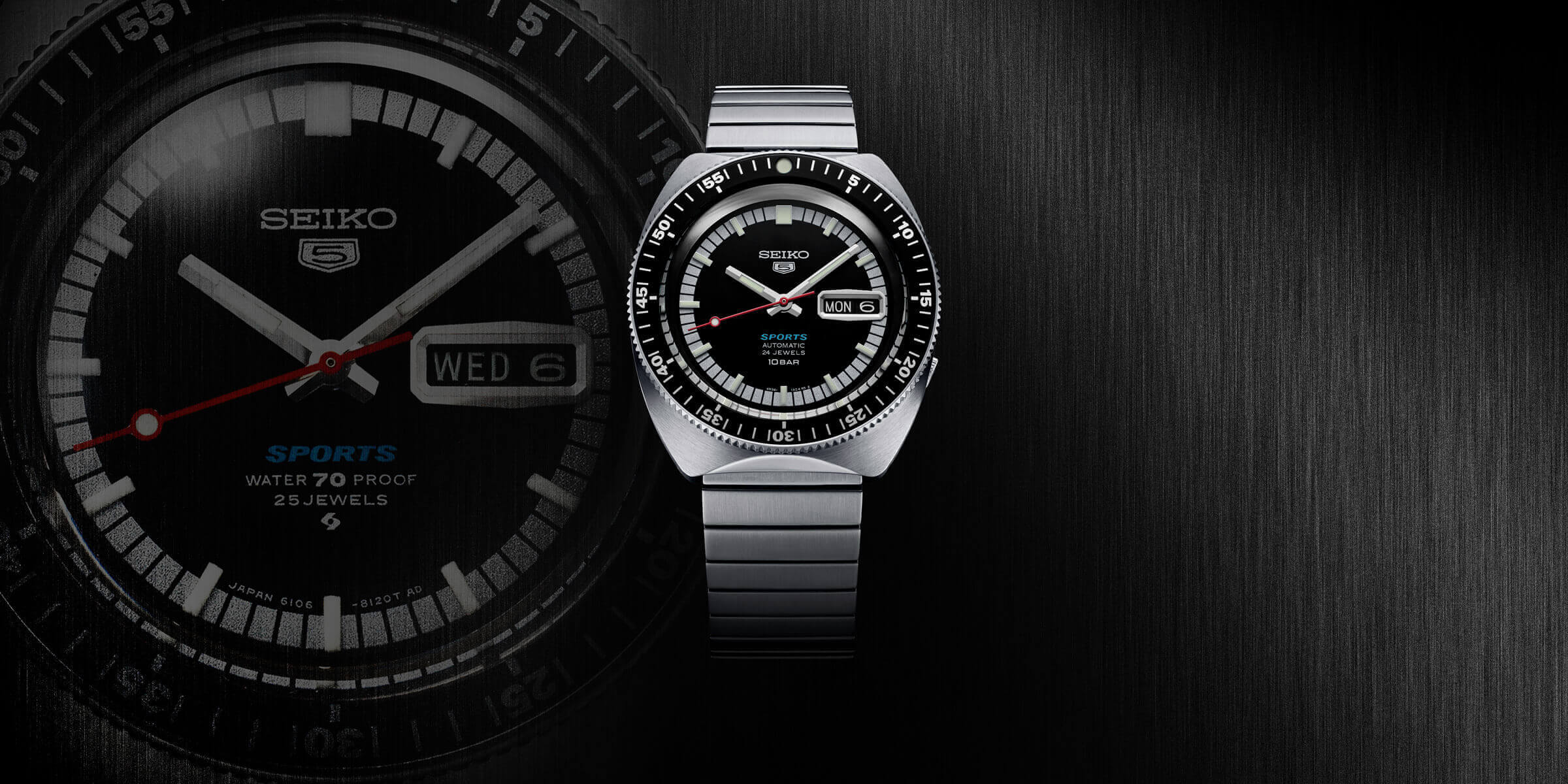 Seiko 5 Sports 55th Anniversary Limited Edition Re-creation of the 