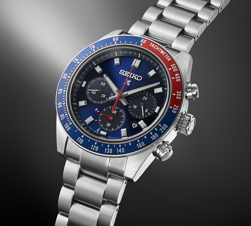 Shaped by heritage. Powered by light. The Prospex Speedtimer Solar Chronographs. Seiko Watch Corporation