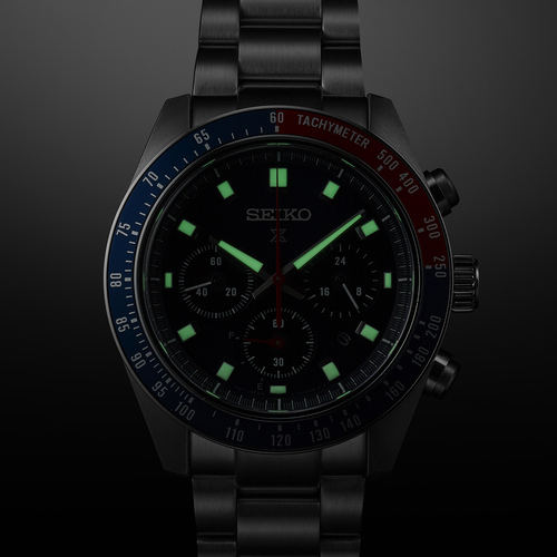 Shaped by heritage. Powered by light. The Prospex Speedtimer Solar