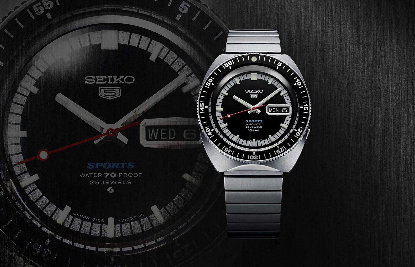 Seiko 5 Sports Automatic Watch