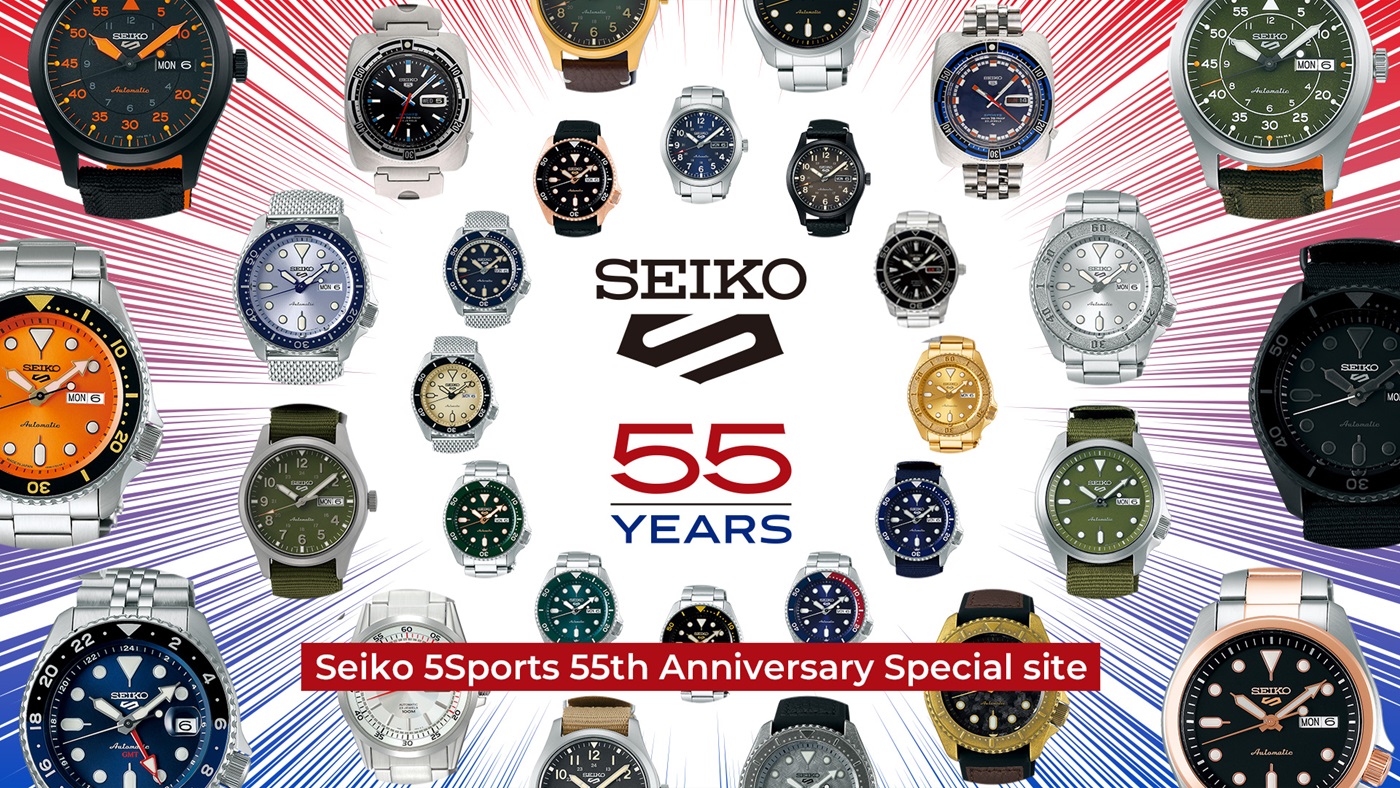 SEIKO 5 SPORTS Automatic Mechanical Distribution Limited Edition Wrist –  WAFUU JAPAN