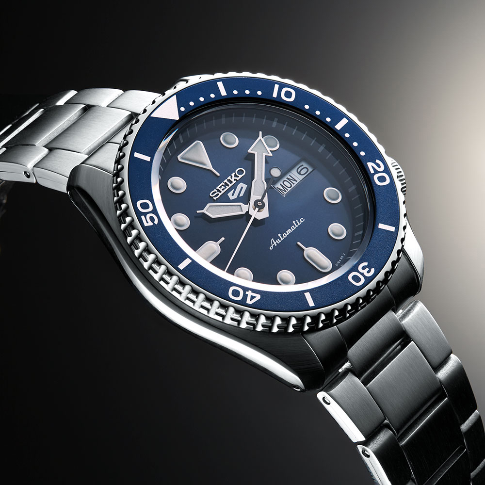 Seiko 5 srpd blue new arrivals